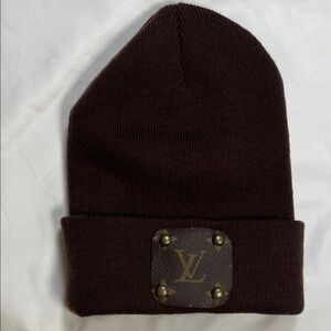 Louis Vuitton Dark Brown Knit Hat